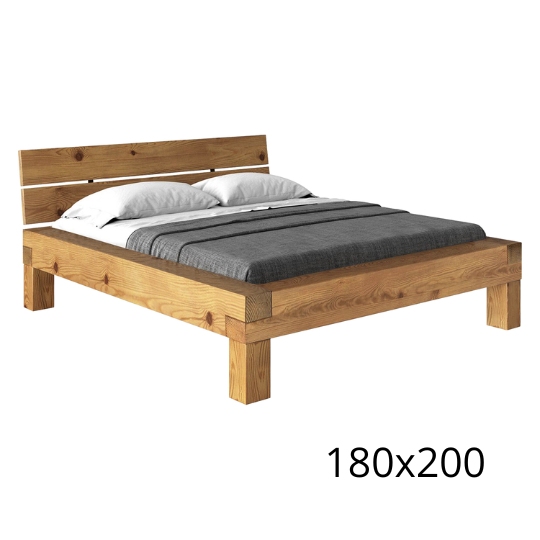 Postel CURBY 180x200 lak